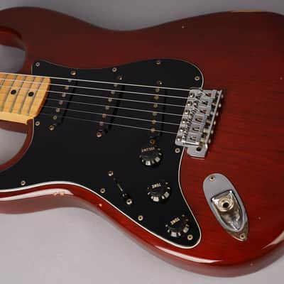 Fender Stratocaster - 1979 - Left Handed - Walnut / Mocha Brown image 19