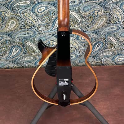 Yamaha SLG200N Nylon-String Silent Acoustic-Electric Guitar Natural w/Gig Bag image 6