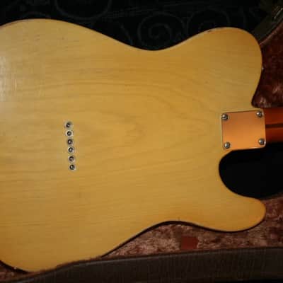 Left Handed 1952 Fender Blackguard Tele, Likely the First True Lefty Telecaster Ever Built! image 4
