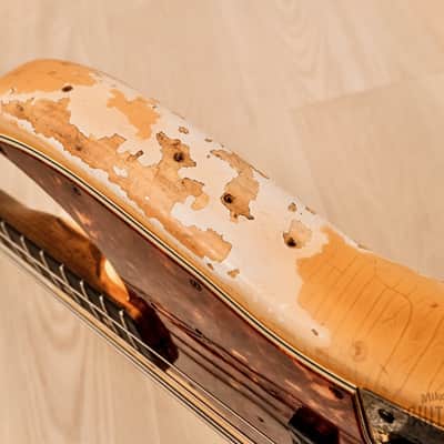 1964 Fender Jazz Bass Pre-CBS Vintage Bass Olympic White w/ Gold Hardware, Case image 15