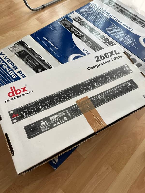 dbx 266XL Stereo Compressor / Limiter 2010s - Black image 1