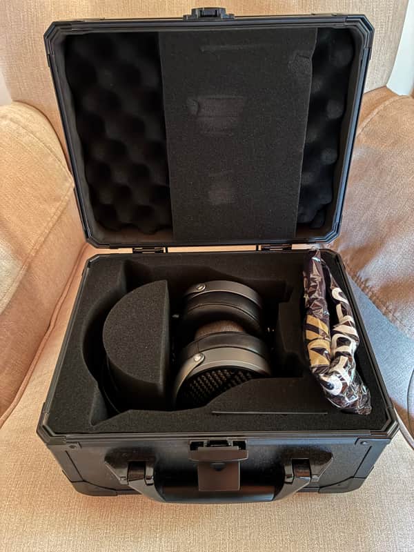 Audeze MM-500 Open Back Planar Magnetic Headphones - 18 Ohms 2022 - Present - Black image 1