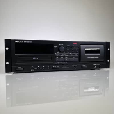 TASCAM CD-A580 Professional Cassette Recorder CD & Tape Player image 1