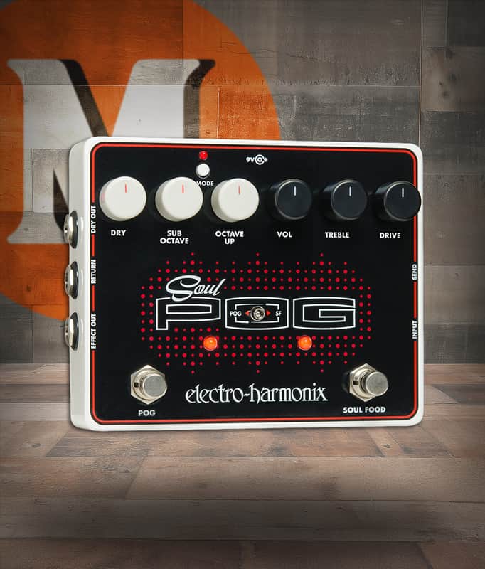 Electro-Harmonix Soul POG Overdrive / Octave Multi-Effect (SOUL POG) image 1