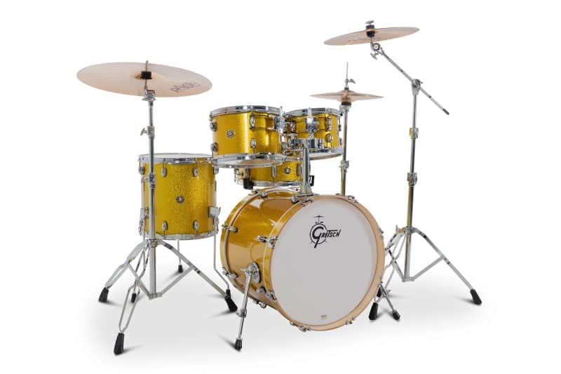 Gretsch - Catalina Maple CM2 5-piece drum shell pack, lemon sparkle image 1