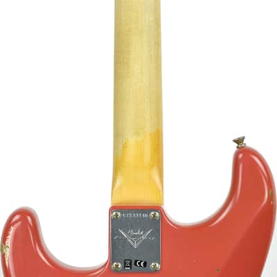 Fender Custom Shop 1961 Stratocaster Relic Fiesta Red image 12