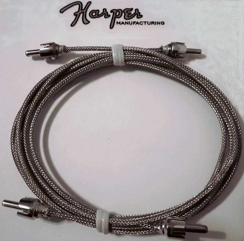 Fender Style Vintage Reverb Cables for a Fender Pro Reverb Amp, 48"X36" image 1