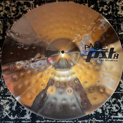 Paiste 20" PST 8 Reflector Medium Ride Cymbal - Brilliant image 1