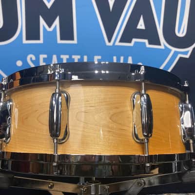 Slingerland - 1980s 5.5x14" Radio King (Reissue) 3-Ply Maple 10-Lug Snare Drum image 10