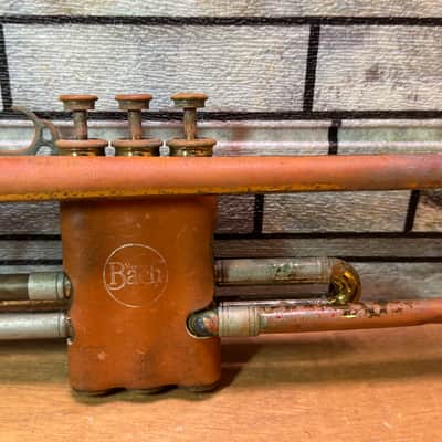 Antoine Courtois Brevete Trumpet Natural Relic with Case image 14