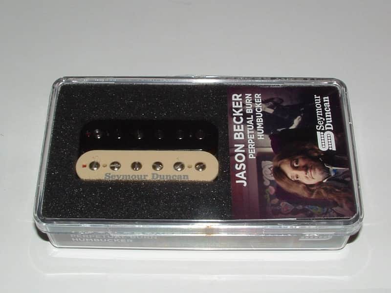Seymour Duncan Jason Becker Perpetual Burn Humbucker  ZEBRA - Jason Becker Bridge image 1