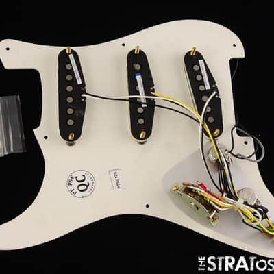 Fender FSR Squier 50s Strat, LOADED PICKGUARD Prewired White Stratocaster! image 2