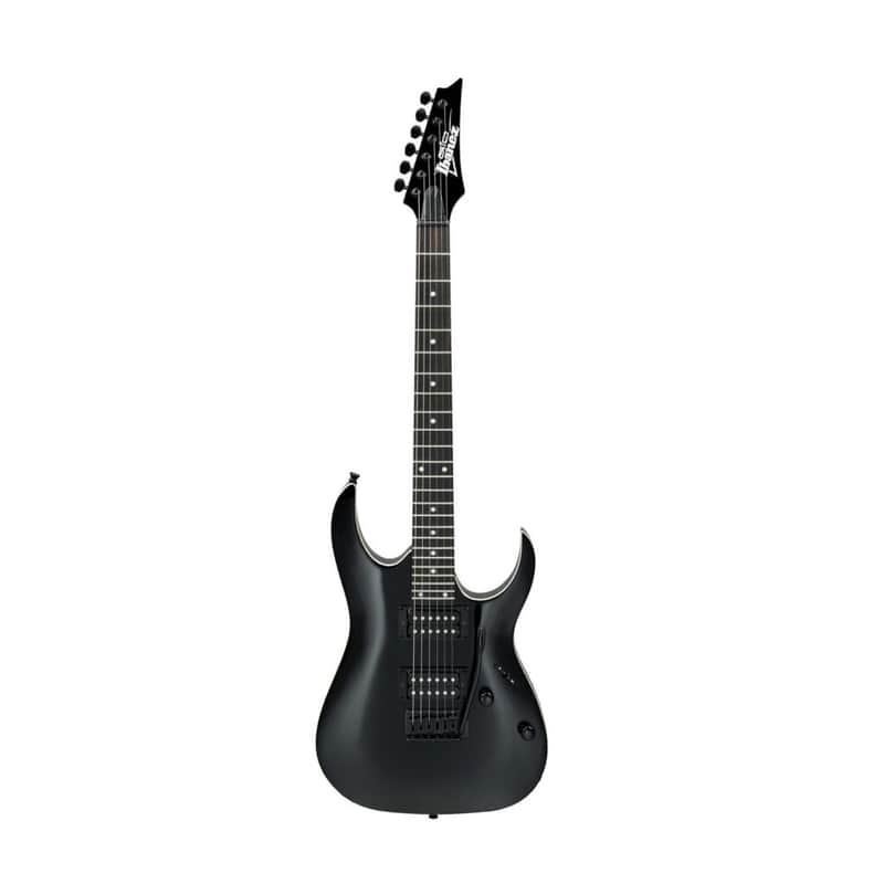 Ibanez GRGA 6-String Solid Body Electric Guitar, Right-Handed, Black Night Finish, Full Size, 24 Frets image 1
