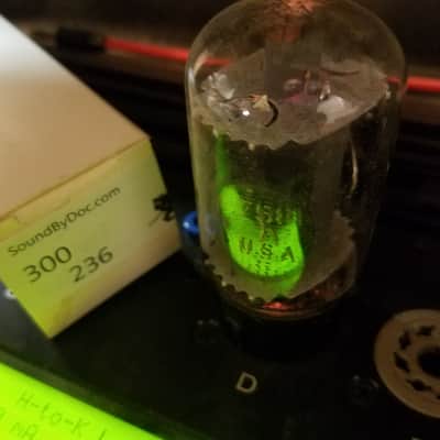 G.E Matched Pair (2) 7581A KT66 premium tNOS AT1000 TESTED Vacuum Tubes tight match 35 Watt 6L6 Beam Power Tetrode (like 6L6GC) 1960-1975 image 4