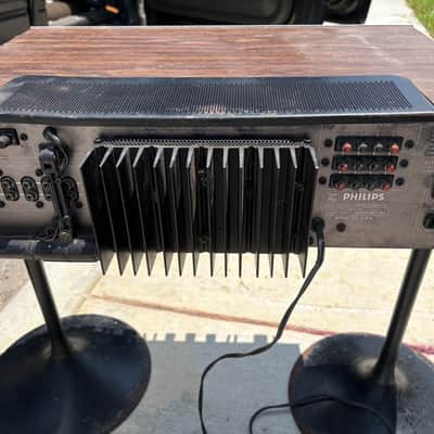 Vintage 1970s ONKYO Model TX-4500 MKII Stereo Receiver Made in Japan Silver Face Wood Grain image 11