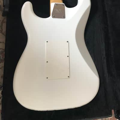 ESP Dave Murray Custom Strat 1988 - White image 10