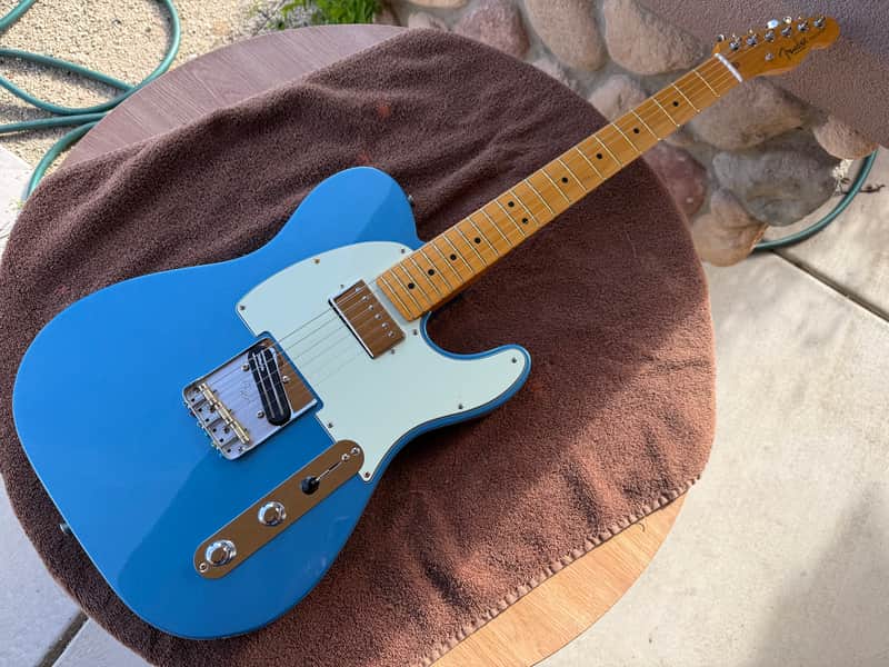 Fender American Professional Classic Telecaster 2025 - Present - Faded Lake Placid Blue image 1