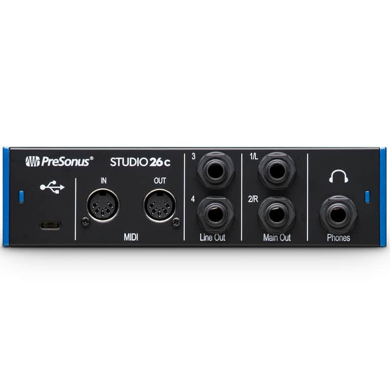 PreSonus Studio 26C 2x4 USB-C Audio / MIDI Interface | Reverb