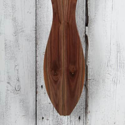 McSpadden 4 String Flathead Hourglass Spalted Sycamore Dulcimer with Gig Bag image 7