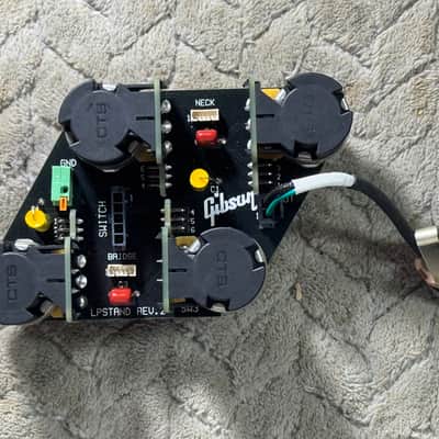 Gibson CTS LP STAND PCB Electronics plate 2026- Push/pull Potentiometers image 2
