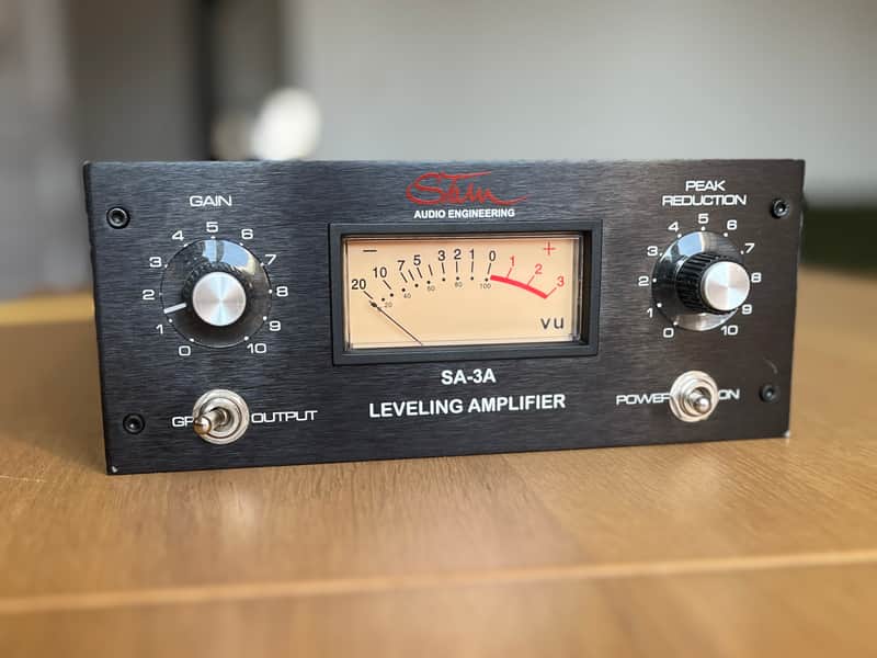 Stam Audio SA-3A Rackmount Optical Compressor 2017 - 2018 - Black image 1