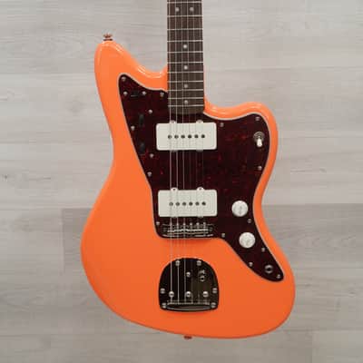 Used Squier Classic Vibe 60s Jazzmaster Electric Guitar Pink image 1