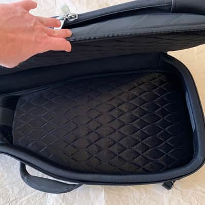 Fender Custom Shop Gigbag for electric Guitar Reunion Blues - Black MINT image 9