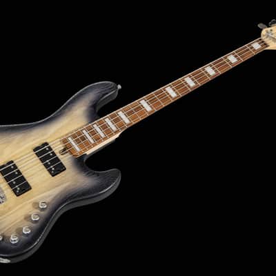 Mayones Jabba Bassic 4 - Natural Black Burst Matt image 2