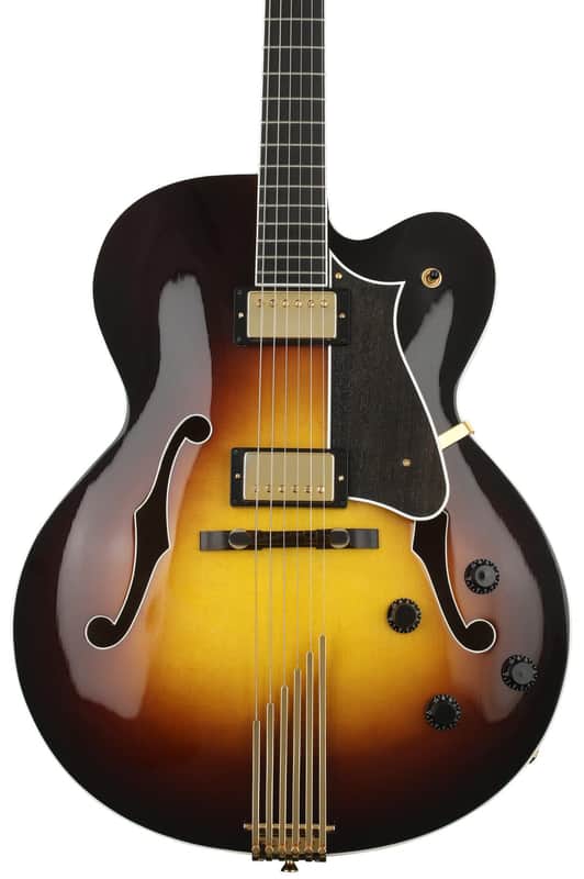 Heritage Standard Eagle Classic Hollowbody Electric Guitar - Original Sunburst image 1