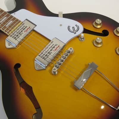 Epiphone Casino VS Hollow Body Electric Guitar in Vintage Sunburst - Mint! image 12