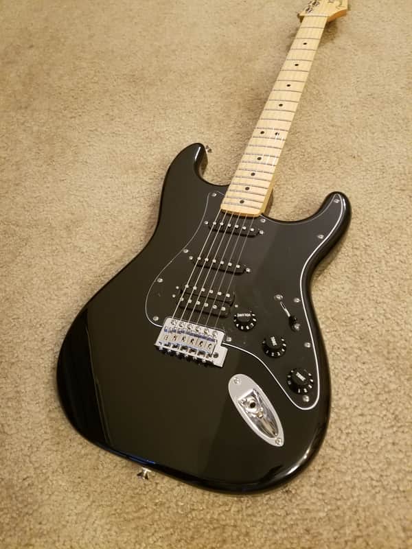 Fender Mexicoブラック 2018 Fender FSR Stratocaster Standard HSS Black MIM Mexican Mexico
