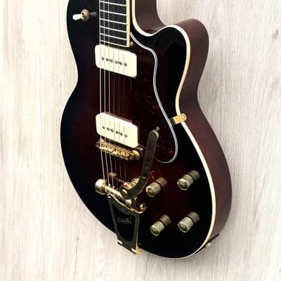 Guild M-75 Aristocrat With Bigsby - Antique Sunburst image 3