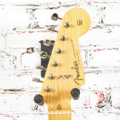 Fender - 2017 American Original 50s Stratocaster - Electric Guitar - White Blonde - w/OHSC - USED image 8