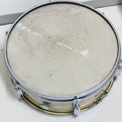 USED SAKAE Japan Vintage Wood Shell Snare Drum 14"x5.5" Wood + R.F. image 7