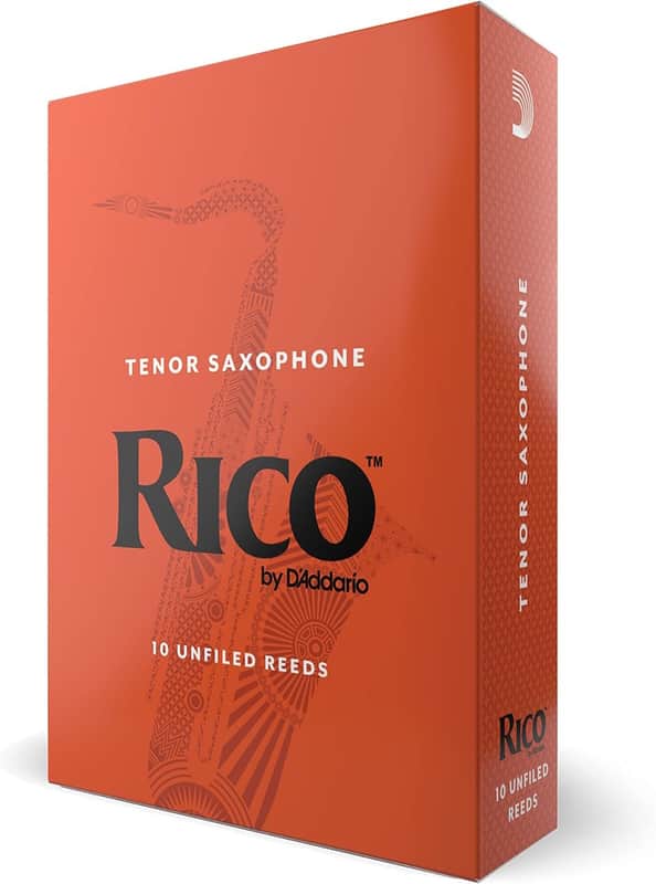 Rico Tenor Saxophone Reeds - 2.5 Box of 10 Tenor Sax Reeds image 1