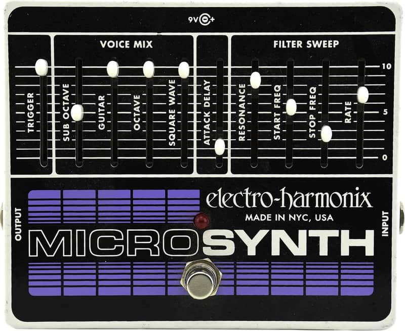 Electro Harmonix Microsynth Analog Effects Pedal image 1
