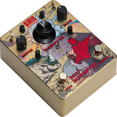 KMA Audio Machines Chief Disrupter Fundamental Fuzz/Distortion - Gold image 4