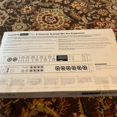 Focusrite Scarlett OctoPre 2017 - Present - Black image 2