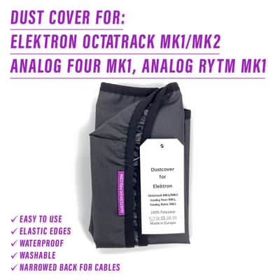 DUST COVER for Elektron Octatrack (Mk1/Mk2) / Analog Four (Mk1) / Analog Rytm (Mk1) image 2