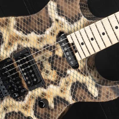 Charvel Warren DeMartini USA Signature Snake MN - Snakeskin image 11