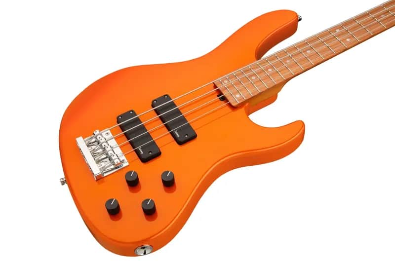 Sadowsky MetroExpress 24-Fret Modern Bass, Morado Fingerboard, 4-String - Solid Candy Apple Orange Metallic High Polish image 1