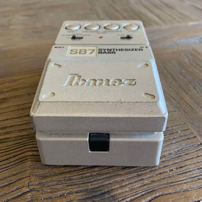 Ibanez SB7 Synthesizer Bass 1990s - Silver image 2