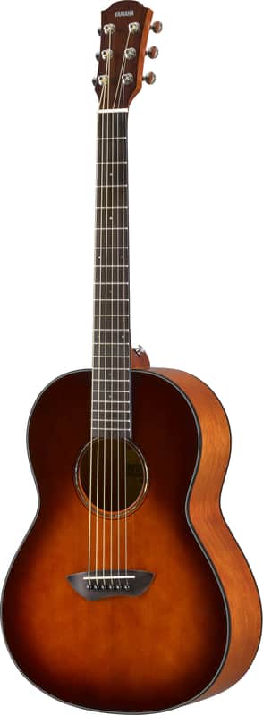Yamaha CSF1M-TBS - Parlor Size Acoustic Electric Guitar - Tobacco Sunburst image 1