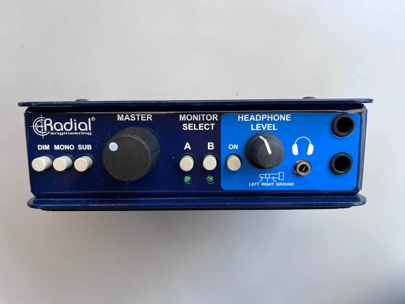 Radial MC3 Studio Monitor Controller 2010s - Blue image 1