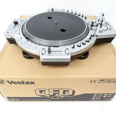 Vestax QFO Legendary Pro DJ Turntable Mixer EQ w/ Original Box RARE! Nice Qbert image 1