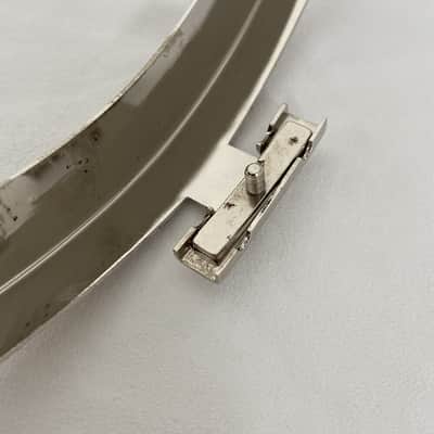 Nickel Vintage Engraved Banjo Arm Rest image 4