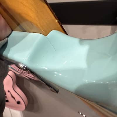Fender Tom DeLonge Artist Series Signature Stratocaster 2002 - Daphne Blue image 9