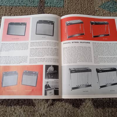 Vintage 1965-1966 Fender Fine Electric Instrument Full-Line Catalog! Rare, Original Case Candy, Paperwork! image 5