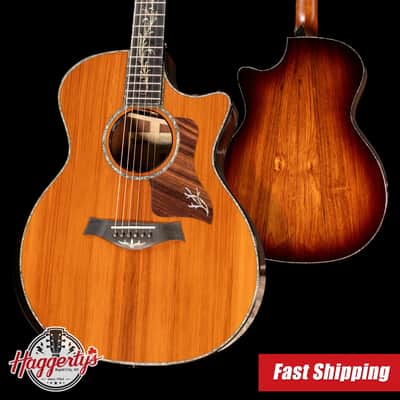 Taylor Next Generation PS14ce Presentation Series Grand Auditorium Acoustic/Electric Guitar - Honduran Rosewood/Sinker Redwood with Hardshell Case image 1