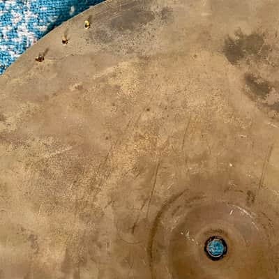 24 YEARS OLD 18” Zildjian REMIX BREAKBEAT Ride w 3 Original Rivets 1655g image 10